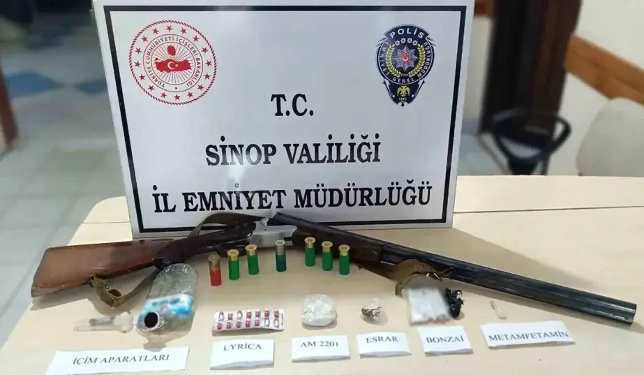 Sinop'ta Uyuşturucu Operasyonu: İki Şüpheli Gözaltında