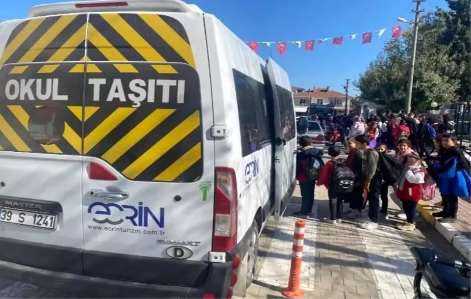 Kırklareli'nde Okul Servis Araçlarına Denetim Yapıldı