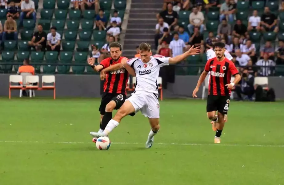 Beşiktaş, Gençlerbirliği'ni 2-0 mağlup etti