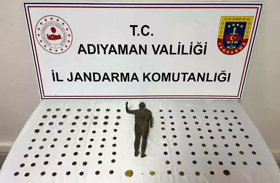 Adıyaman'da Tarihi Eser Operasyonu: 4 Gözaltı