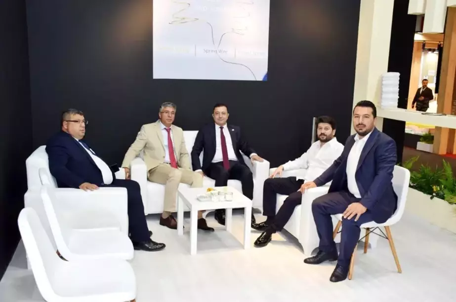 Kayseri OSB Heyeti, IBIA Expo 2024 Fuarı'nda Sanayicileri Ziyaret Etti