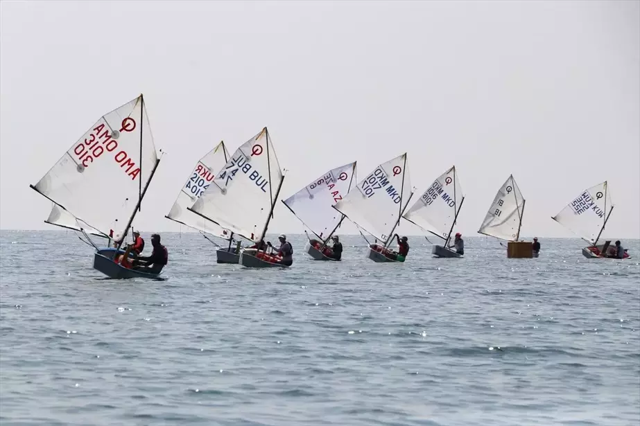 Tekirdağ'da 8. Uluslararası Süleymanpaşa Optimist Cup Yelken Yarışları