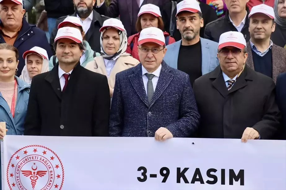 Trabzon'da organ bağışı için farkındalık yürüyüşü gerçekleştirildi