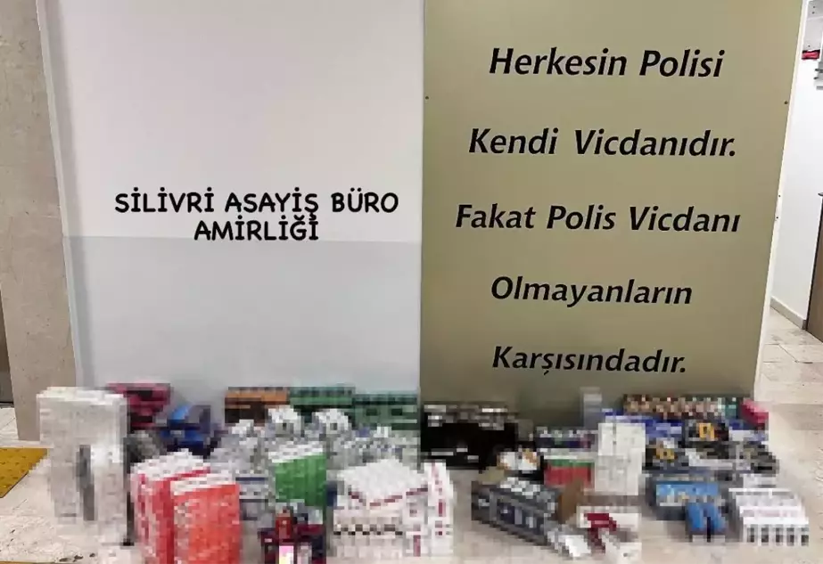 Silivri'de Uyuşturucu ve Kaçak Sigara Operasyonu: 6 Gözaltı