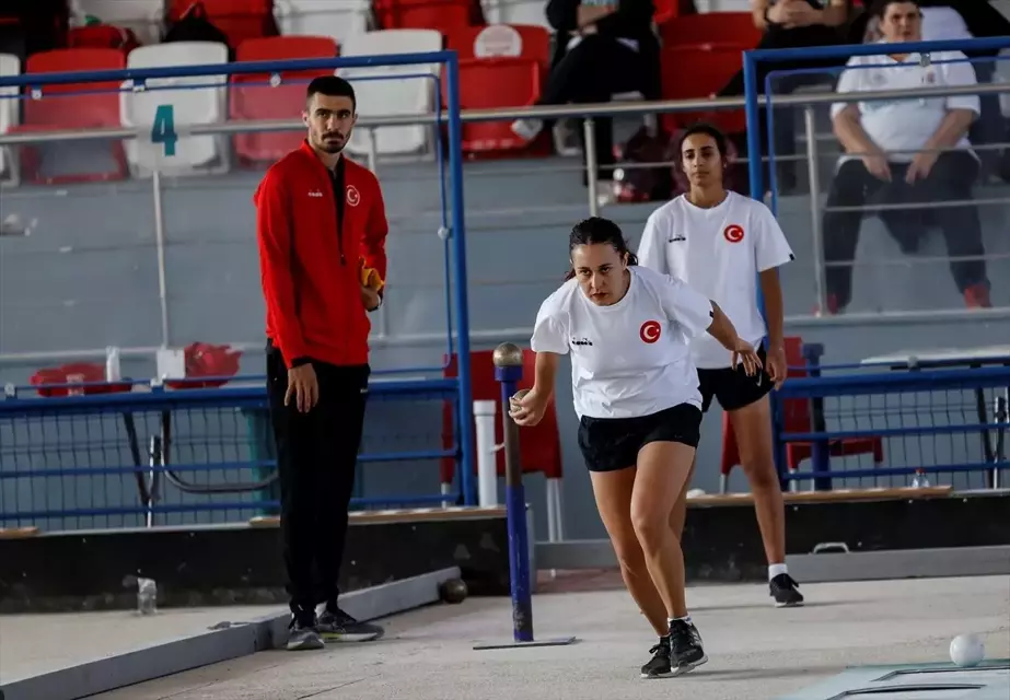 Mersin'de Avrupa Kadınlar Volo Şampiyonası Devam Ediyor