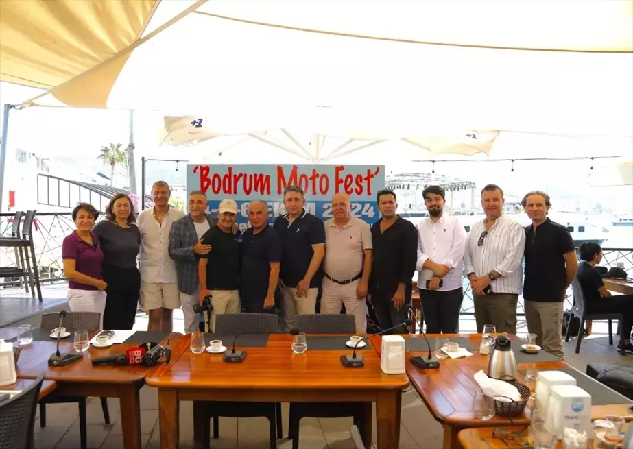 Bodrum'da Moto Fest İçin Bilgilendirme Toplantısı Yapıldı