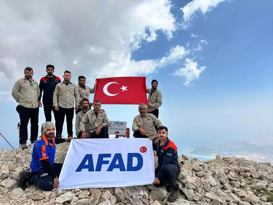 15 Temmuz şehitleri Artos Dağı zirvesinde anıldı