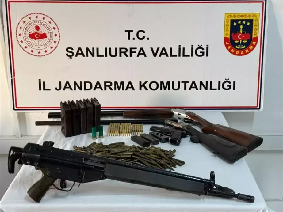 Şanlıurfa'da Silah Kaçakçılarına Operasyon: 5 Gözaltı