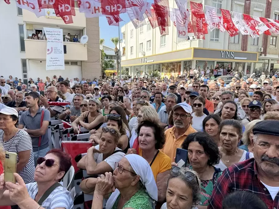 CHP Genel Başkanı Özel, Muğla'da konuştu Açıklaması