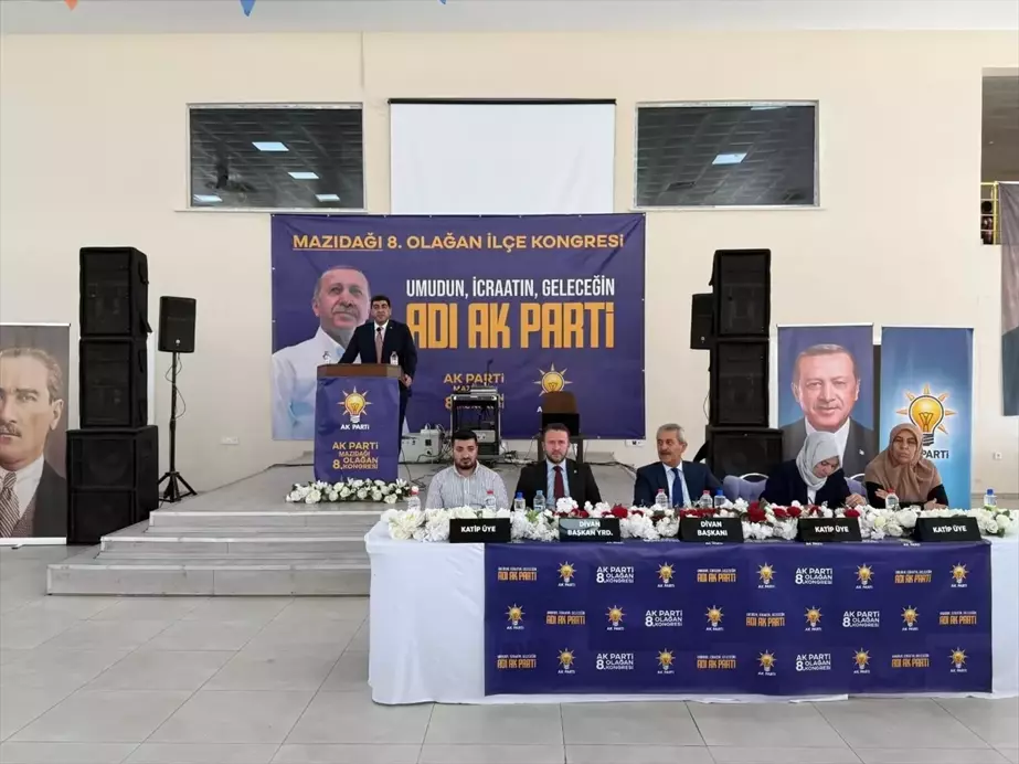 AK Parti Mardin İl Başkanlığı, Mazıdağı ve Derik İlçe Kongrelerini Tamamladı