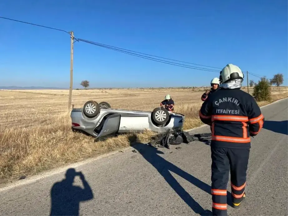 Çankırı'da Trafik Kazası: 9 Yaralı