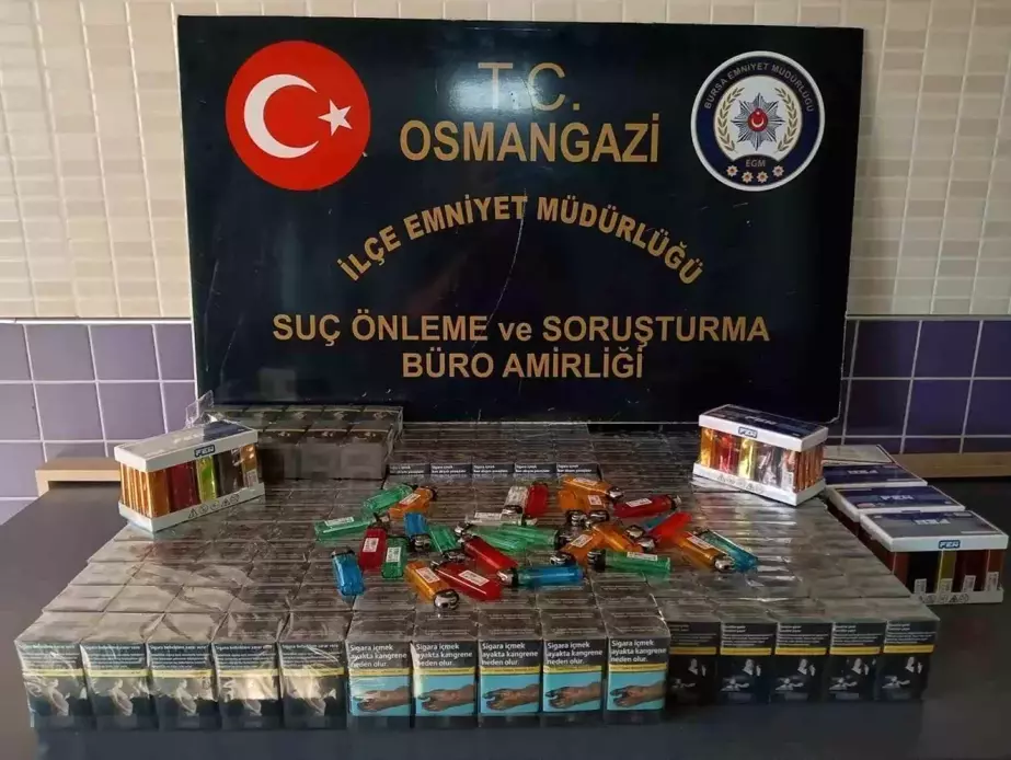 Bursa'da Sigara Hırsızlığı İhbarı Kurgulandı