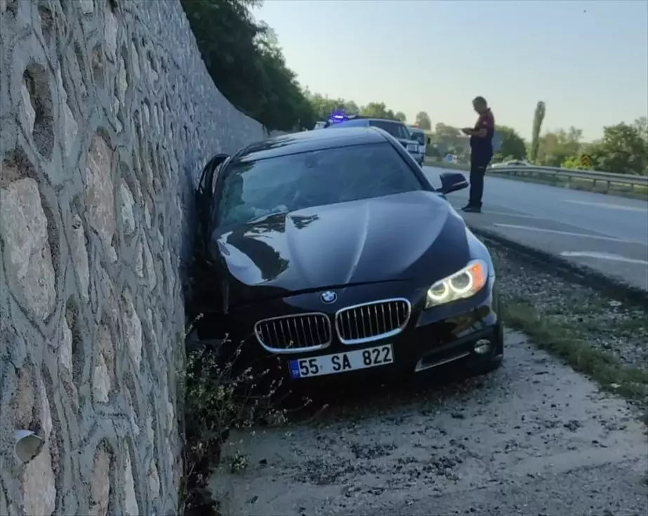 Amasya'da otomobil kaza: 1 ölü, 4 yaralı