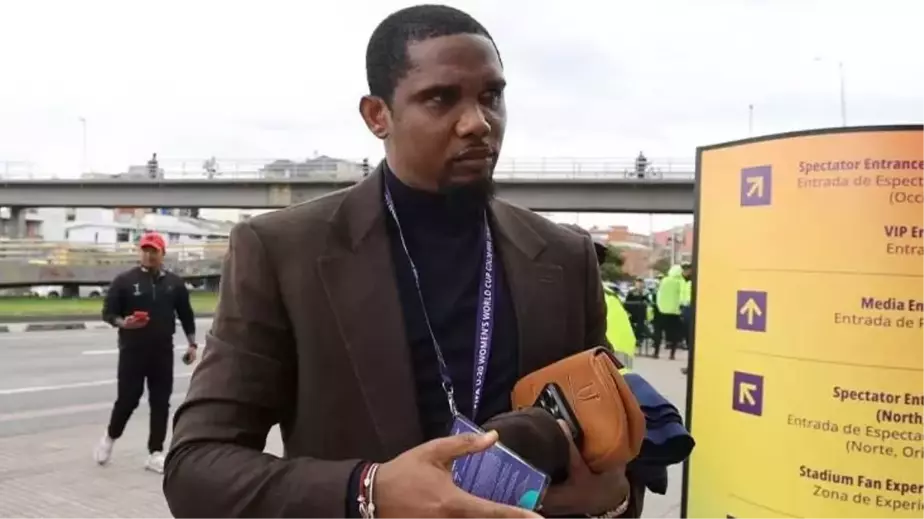 Samuel Eto'o'dan bir skandal hareket daha