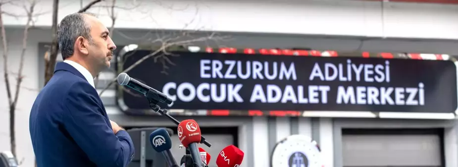 Son dakika haberi | Adalet Bakanı Gül, Türkiye'nin ilk Çocuk Adalet Merkezi'nin açılışına katıldı