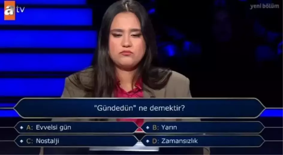 Gündedün ne demek? (Evvelsi gün, yarın, nostalji, zamansızlık )