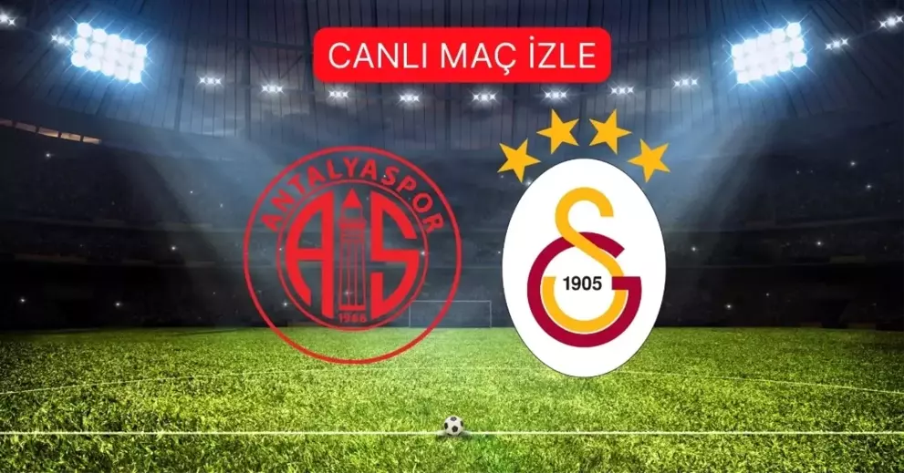 ANTALYASPOR- GALATASARAY MAÇI CANLI İZLE | Antalyaspor Galatasaray maçı şifresiz, HD, kesintisiz izleme linki!